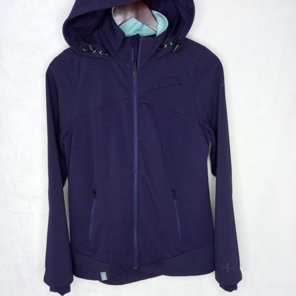 Icebreaker Merino Purple Zip Light Jacket (S)